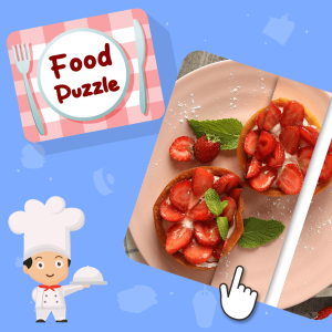 Food Puzzle – HTML5 Puzzle Game